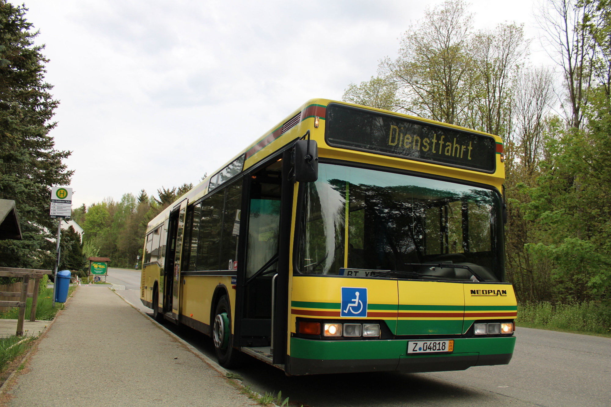 Wagen 38, Altenhain Gasthof Goldener Hahn